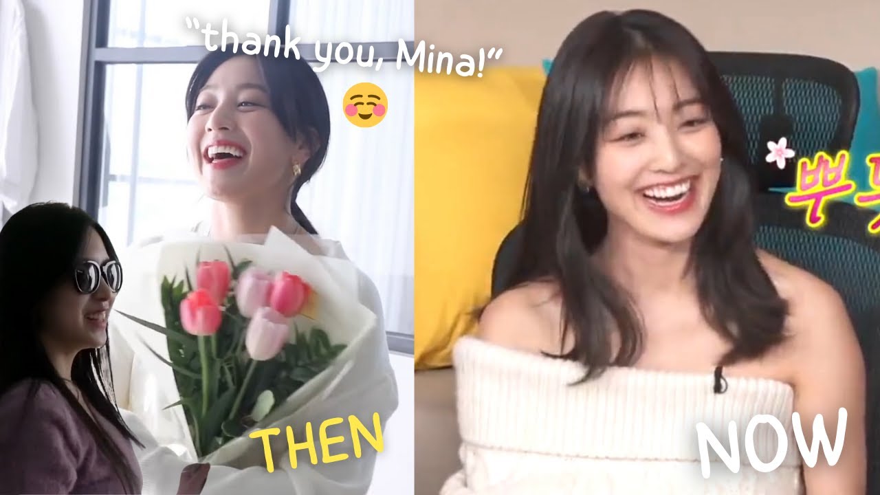 jihyo being the best guest! (mina taught her well)