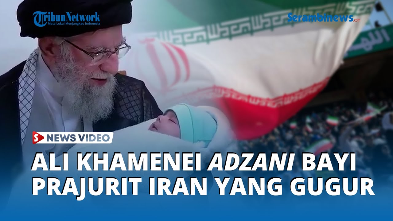Bayi ini Tersenyum saat Ayatollah Khamenei Bacakan Adzan di Telinganya | Putra Prajurit yang Gugur