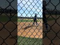 Addyson Sanchez Catching Pop Up Throw to Second | Class of 2030 Softball
