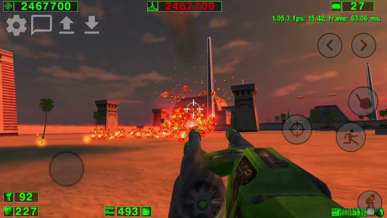 Serious sam TFE en Android gameplay