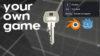 Build Your Game In Blender: First Person Kit Announcement Video