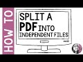 How to Split a PDF (for free!) Using ilovepdf.com