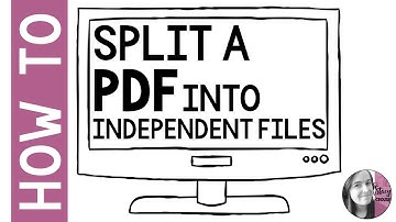 How to Split a PDF (for free!) Using ilovepdf.com