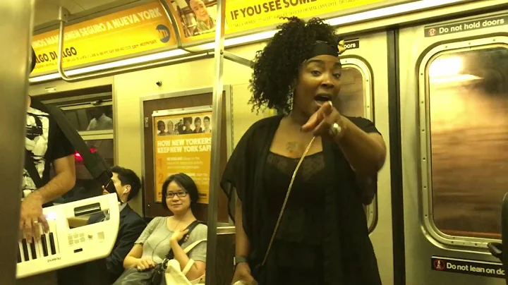 Alicia Keys - If I Ain't Got You - NYC Subway Sing...