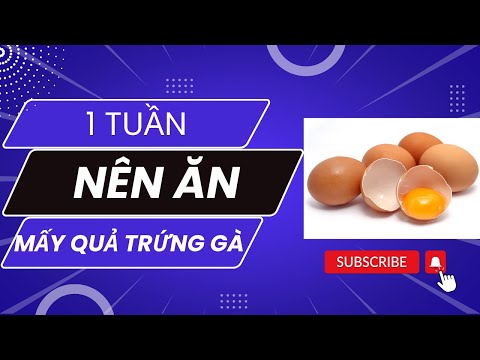 Video trứng gà bao nhiêu calo - youtube