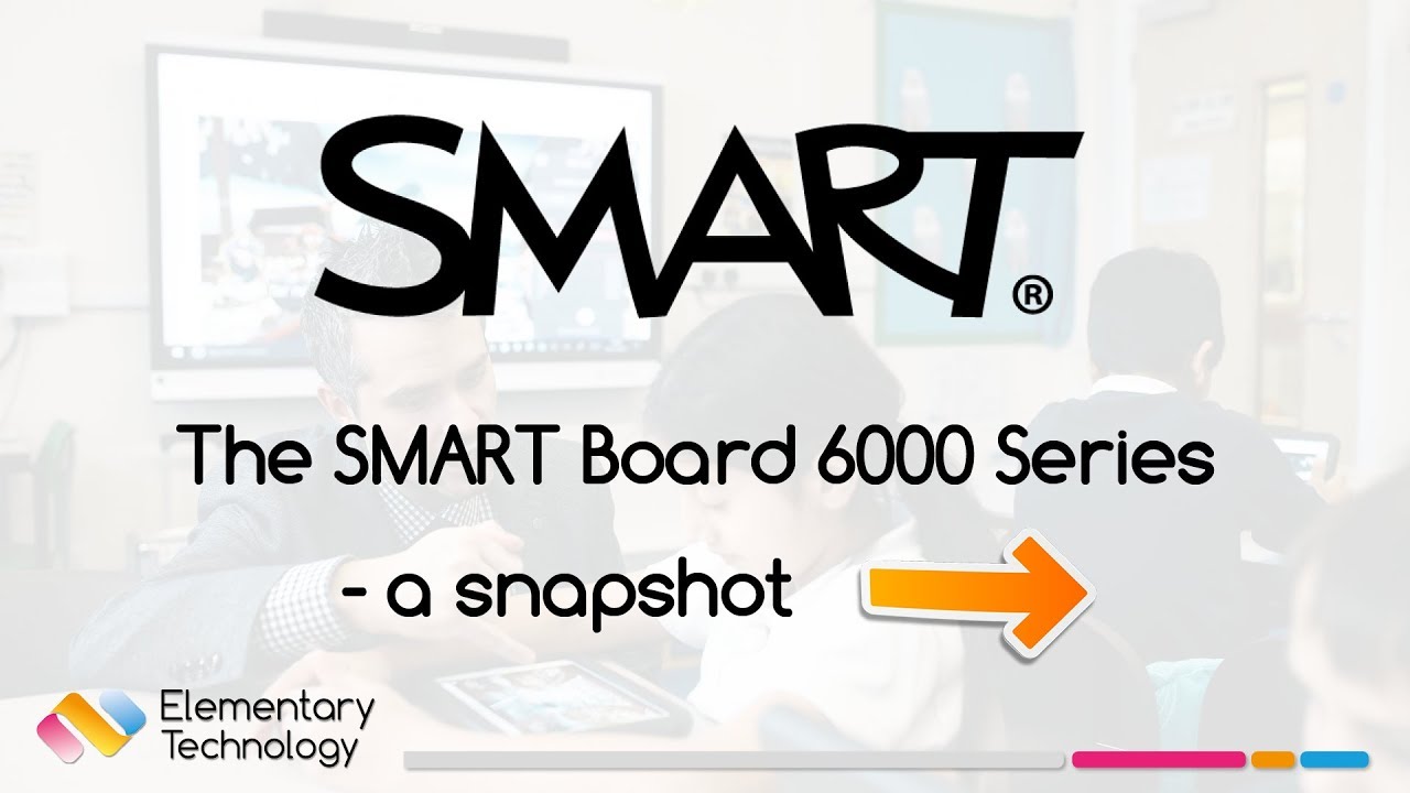 SMART Board 6000 Series - a snapshot! - YouTube
