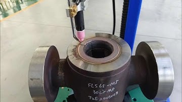 valve automatic TIG cladding welding equipment#machine #cladding #tig #valve #welding #automatic 