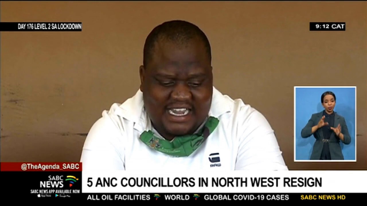 5 ANC councillors in North West resign YouTube