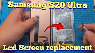 Samsung Galaxy S20 Ultra Screen Replacement Without Frame | Step-by-Step Repair