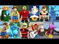 Todos os 122 personagens do jogo e da Pixar no LEGO Os Incríveis