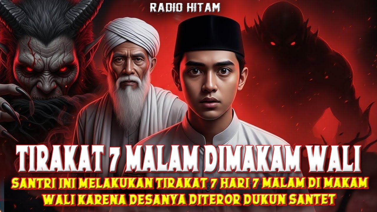 SANTRI INI MELAKUKAN TIRAKAT DIMAKAM WALI ‼️SELAMA 7 HARI 7 MALAM UNTUK MELINDUNGI DESA