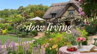 a slow living in the countryside 🌷 soft piano for study, working & deep focus screenshot 4