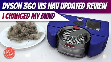 I Changed My Mind!  Dyson 360 Vis Nav Robot Vacuum is Amazing!  They Updated The Firmware!!!