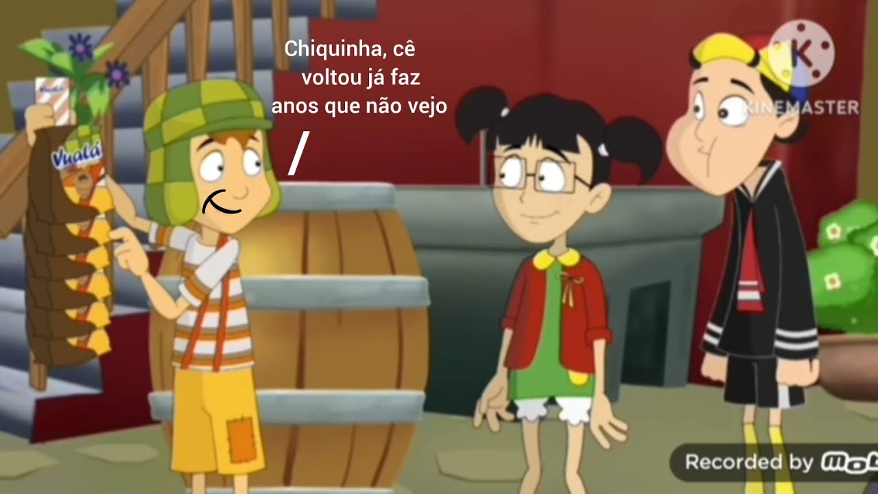 Especial: chiquinha nas animações do desenho do Chaves em 2026 🥳🎉🎊