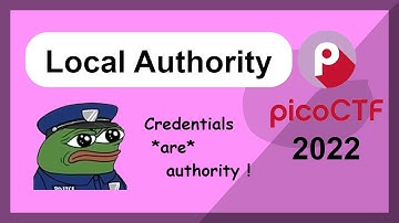 picoCTF 2022 - Web App - Local Authority