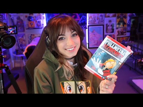 ASMR | Read Manga and Chill with Me :) + Manga Bookshelf Tour & Chatting