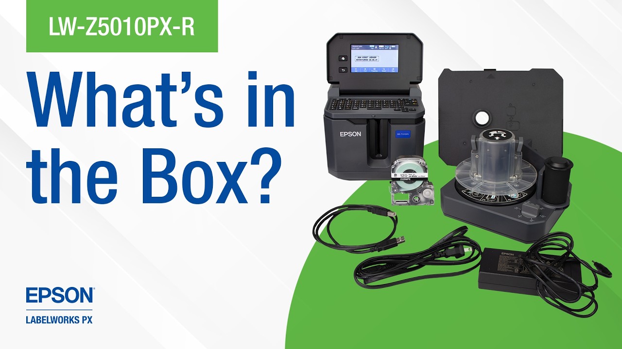 What's in the Box? The LW-Z5010PX - Epson's New 2