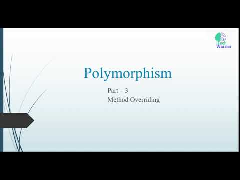 Polymorphism Part-3 | Method Overriding | C#.NET | Object Oriented Programming | Easy Way