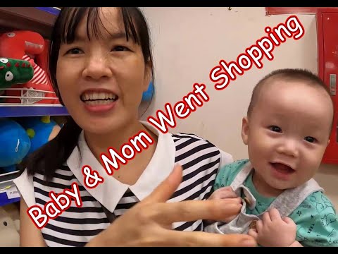 Baby and mom went shopping || Baby Thịnh và mẹ đi sắm đồ