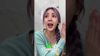 How Embarring Rumi Ran Out Of Toilet Paper In The Bathroom, But Juni Just Teased Her.