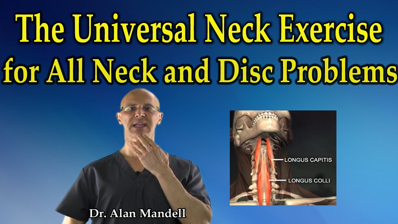 Most Important Universal Neck Exercise For All Neck, Posture, Disc