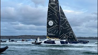 Ultim Challenge : Caudrelier vainqueur à Brest pour une première historique