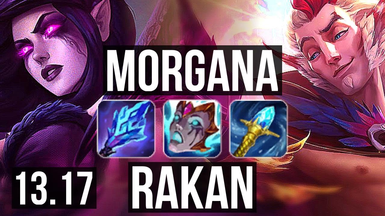 MORG & Zeri vs RAKAN & Nilah (SUP) | Rank 1 Morg | NA Challenger | 13.17