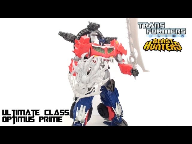 TRANSFORMERS PRIME BEAST HUNTER OPTIMUS PRIME, ULTIMATE CLASS 14 TALL