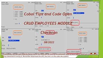 EP13 OPENCOBOLIDE CRUD EMPLOYEES Checkcon