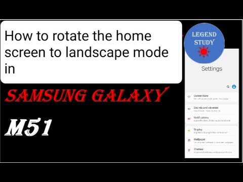 How To Get Samsung Galaxly Out Of Landscape Mode?