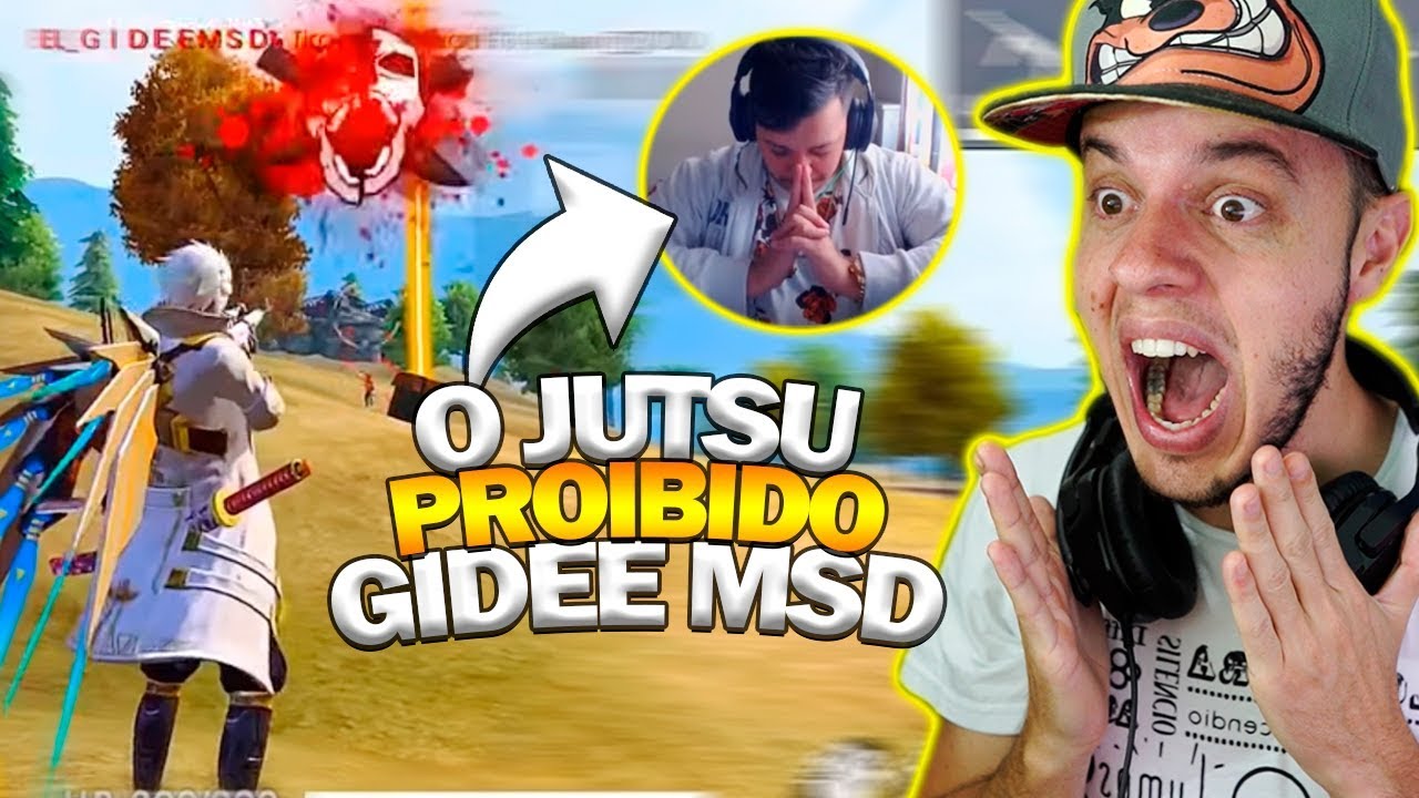 GIDEE MSD É O REI DA SVD NO FREE FIRE! OS CAPAS ESTÃO ABSURDOS