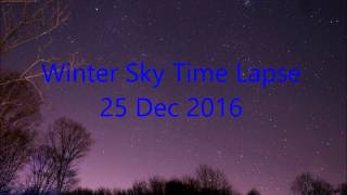 Winter Sky Time Lapse, 25 Dec 2016 screenshot 4