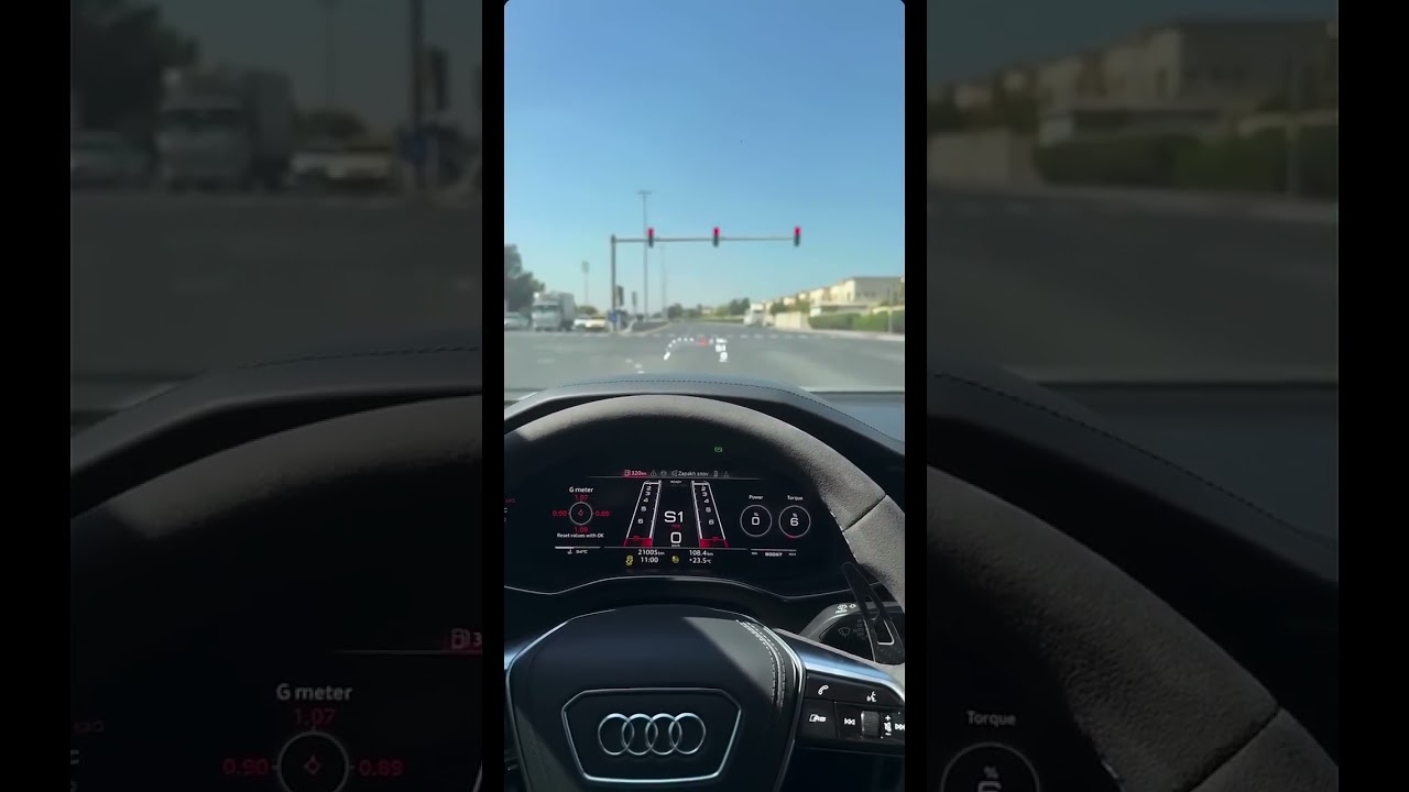 AUDI RS7 PERFORMANCE V8 SOUND! 💥  #automobile #audi #v8