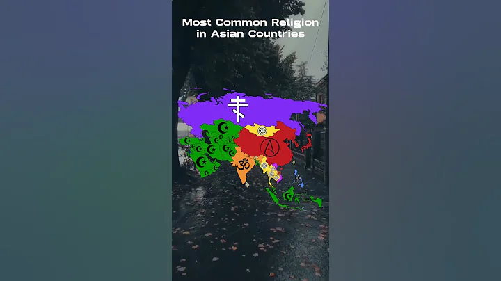 Religion in Asian countries 🌏