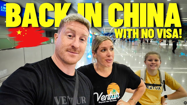 Can we enter CHINA WITHOUT a VISA? (240 Hour Transit Visa) 🇨🇳