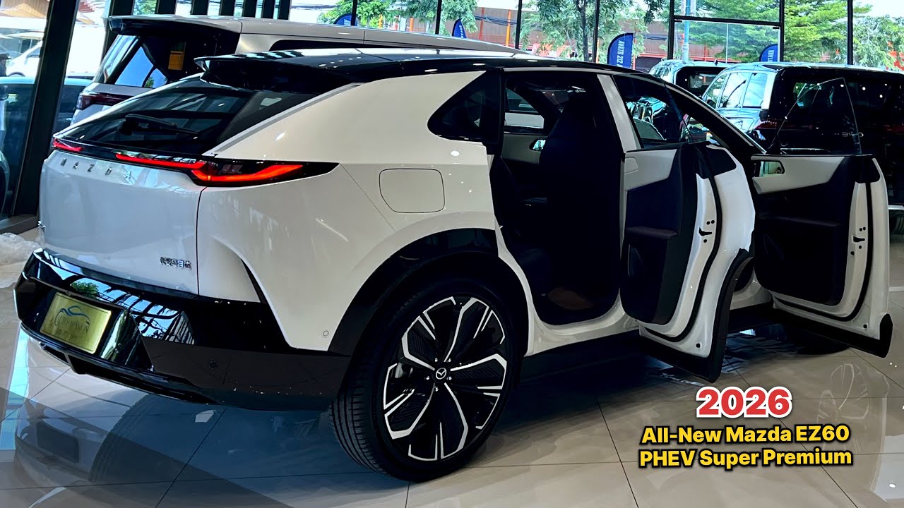 Первый взгляд! Mazda EZ-60 PHEV 2026 года — новый премиум-класс с технологиями будущего