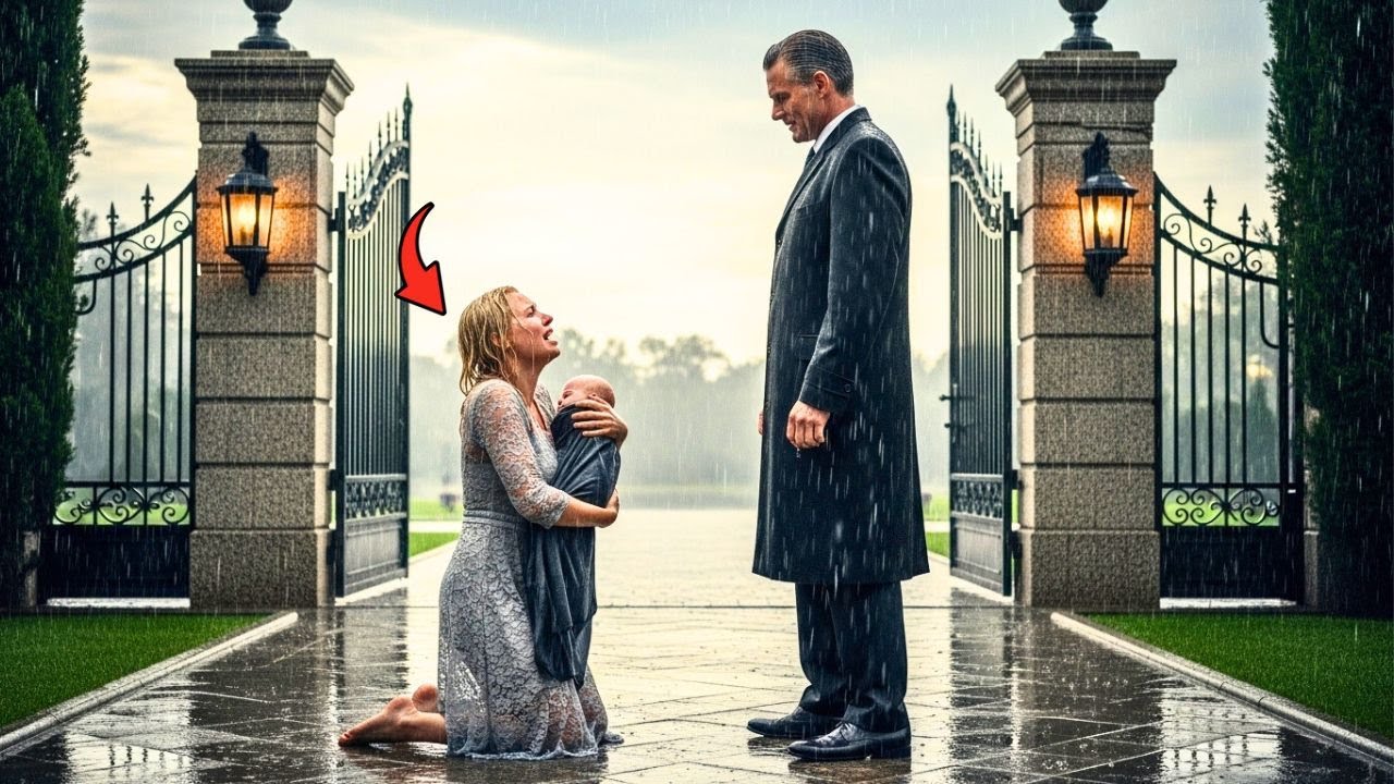 „Mogę posprzątać rezydencję za talerz jedzenia?” — Milioner zamarł, gdy ją zobaczył…