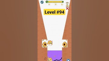 Dog and Bee 🐝  Game Save the Dog 🐕 How to pass level #94  short #shorts