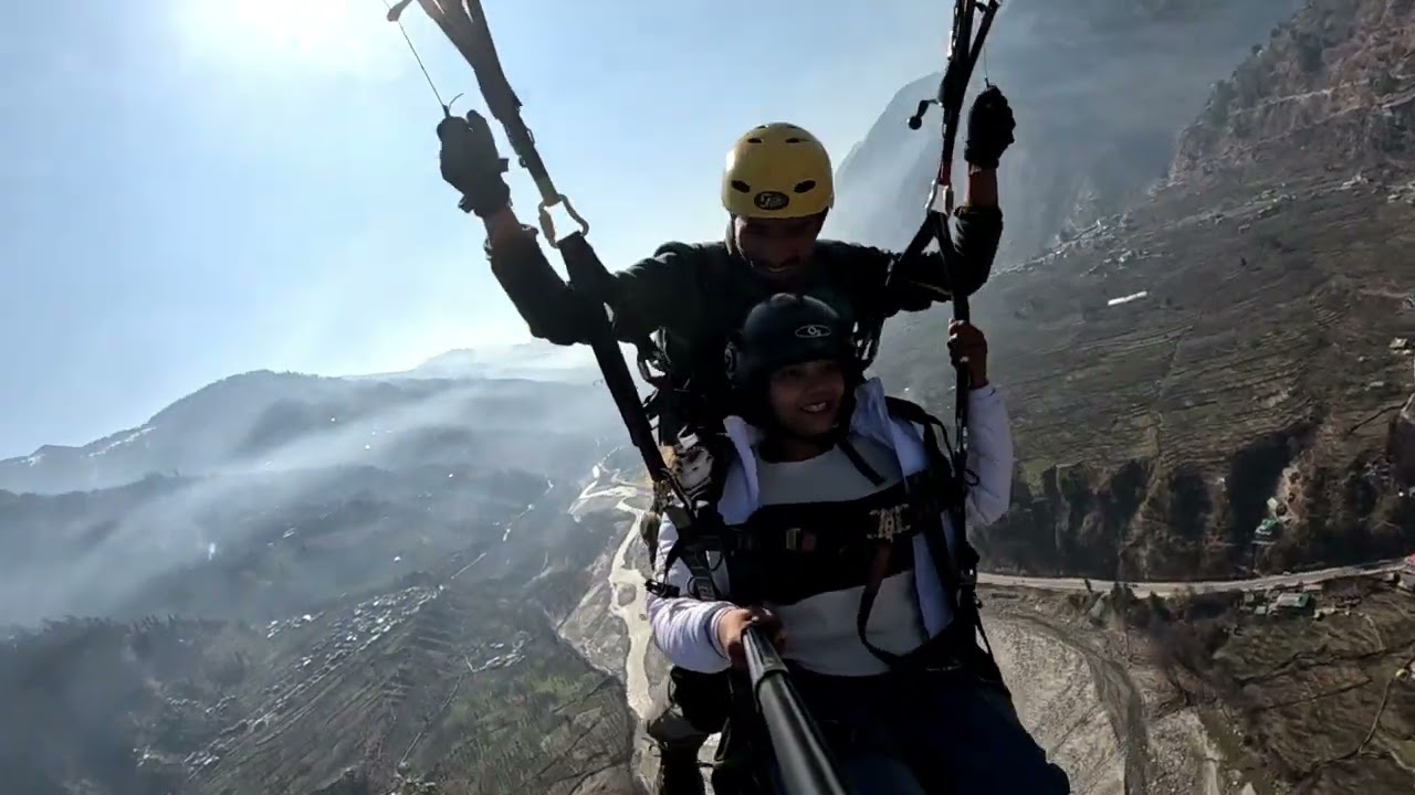 Kullu Manali paragliding.......
