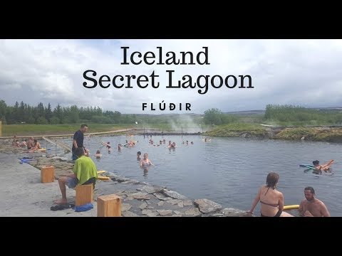 Secret Lagoon in Flúðir Iceland