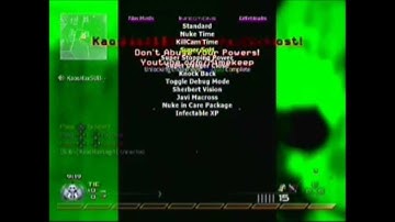 MW2 KaosHaxClan mod menu {BYPASS} [PS3]