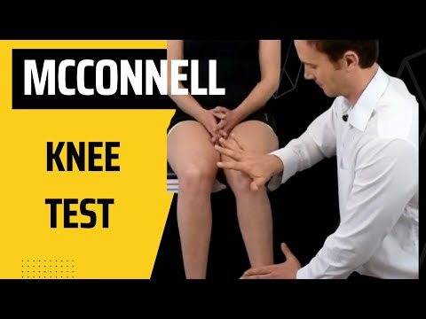 How to do the McConnell Patellofemoral Knee Test