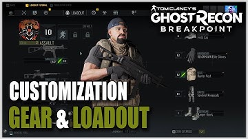Ghost Recon Breakpoint | GEAR LOADOUT & CUSTOMIZATION BREAKDOWN | Beta Gameplay