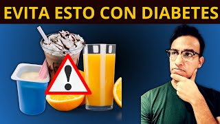 10 ALIMENTOS A EVITAR CON DIABETES Y ALTERNATIVAS