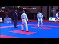 Karate 1 Dubai 2019. Bronze Medal Match: Hammon Derafshipour (IRA) vs. Fahad Al-Khathami  (KSA)