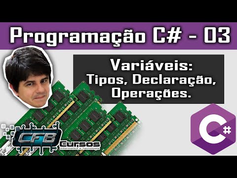 Variáveis - Curso Programação Completo C# - Aula 03