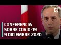 Conferencia Covid-19 en México - 9 diciembre 2020