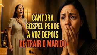 CANTORA GOSPEL PERDE A VOZ DEPOIS DE TRAIR O MARIDO E SUBIR NO ALTAR