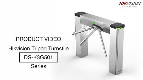 Hikvision Premium Tripod Turnstile
