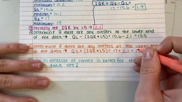 6.3 Interpreting Data Sets (NC Math 1)